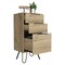 Tuhome Augusta Light Dresser, Hairpin Legs, Superior Top, Three Drawers, Light Oak CLD7038 - alternate 4